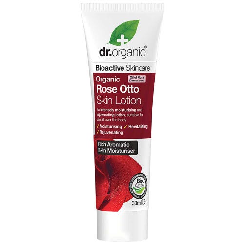 Rose Otto Creamy Face Wash (Mini) 50ml Dr Organic - Broome Natural Wellness