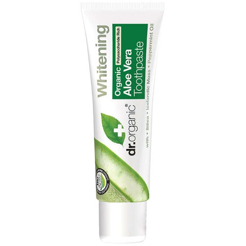 Aloe Vera Toothpaste (Mini) 20ml Dr Organic - Broome Natural Wellness