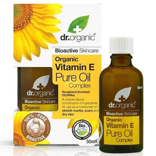 Vitamin E Pure Oil 50ml Dr Organic - Broome Natural Wellness