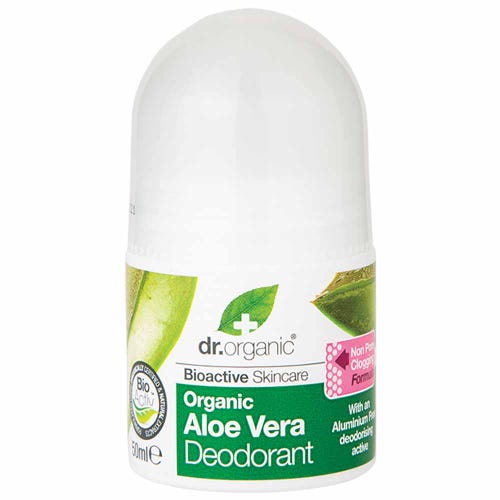 Aloe Vera Deodorant 50ml Dr Organic - natural medicine australia