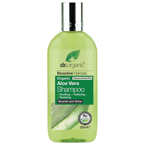 Aloe Vera Shampoo 265ml Dr Organic - Broome Natural Wellness