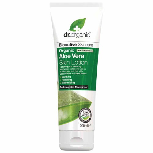 Aloe Vera Skin Lotion 200ml Dr Organic - Broome Natural Wellness