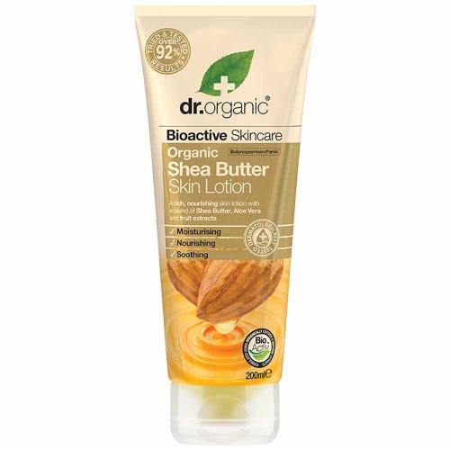 Shea Butter Skin Lotion 200ml  Dr Organic - Broome Natural Wellness