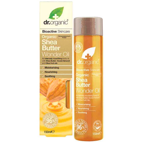 Shea Butter Wonder Oil 150ml Dr Organic - Broome Natural Wellness