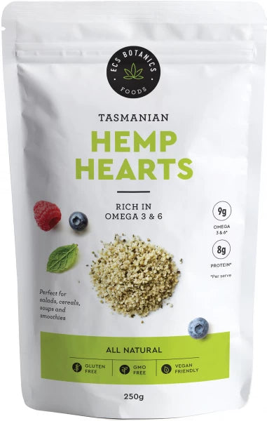 Hemp Hearts Tasmanian 250g ECS Botanics