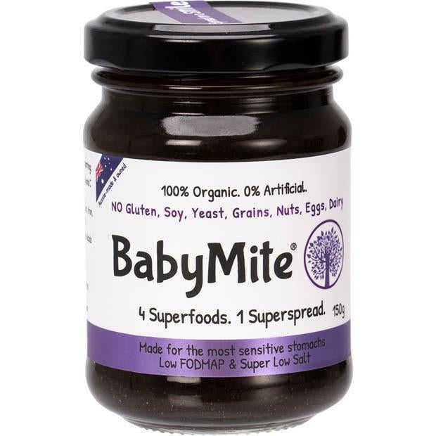 BabyMite FODMAP and Super Low Salt 150g Everymite - Broome Natural Wellness