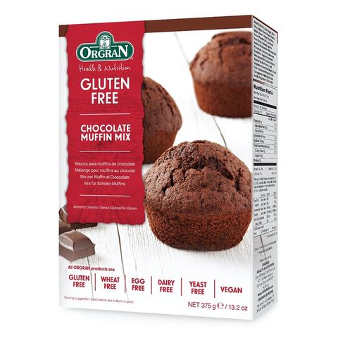 Muffin Mix Choc 375g Orgran - Broome Natural Wellness
