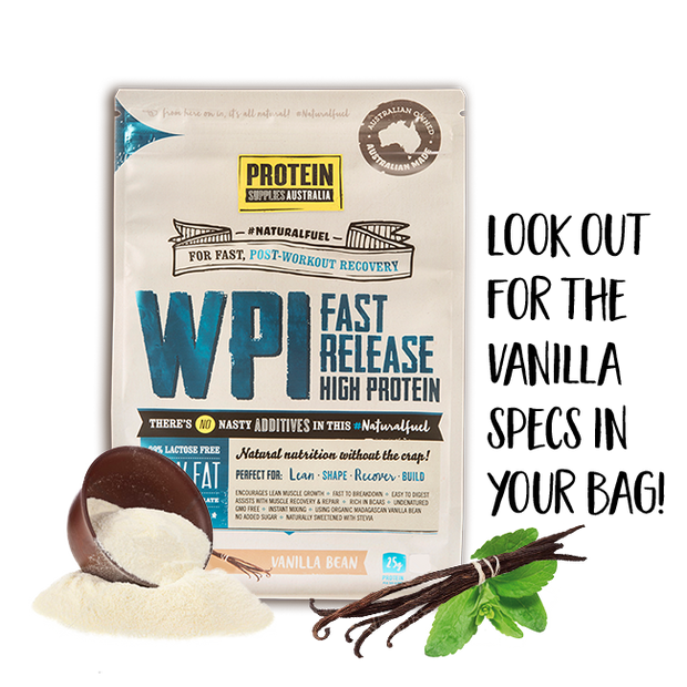 PSA Whey Protein Isolate Vanilla Bean 30g - Broome Natural Wellness