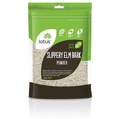 Slippery Elm Bark 125g Lotus - Broome Natural Wellness