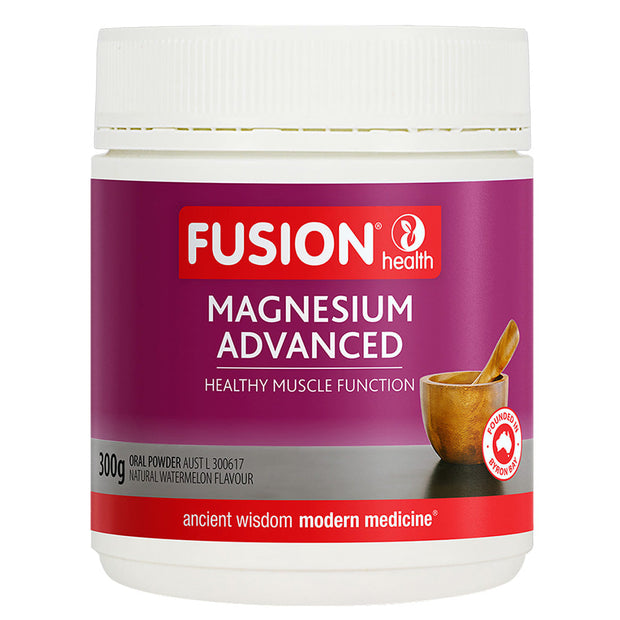 Fusion Magnesium Advanced 150g Watermelon Powder