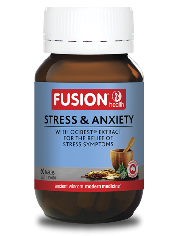 Fusion Stress and Anxiety 60T - Broome Natural Wellness