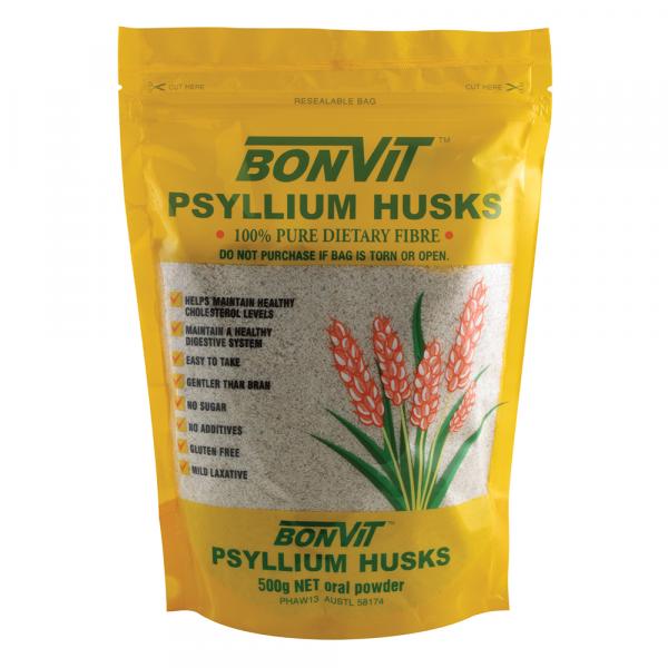 Psyllium Husks 500g Bonvit