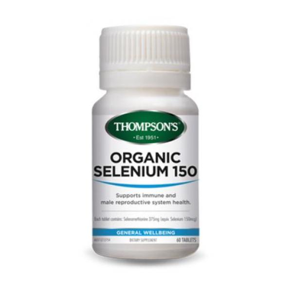 Selenium Organic 150mcg 60T Thompsons