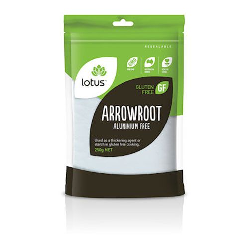 Arrowroot Powder Organic 250g Lotus - Broome Natural Wellness