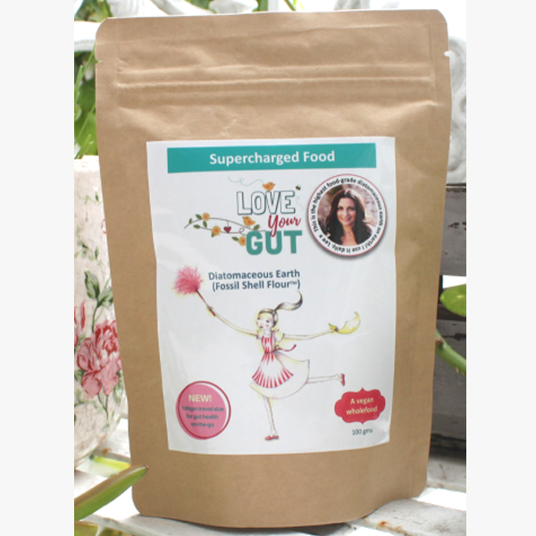 Diatomaceous Earth Love Your Gut Powder 100g Supercharged Food