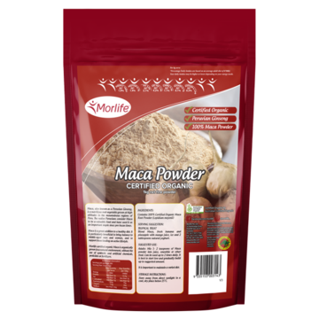 Maca Powder Cert Organic 300g Morlife