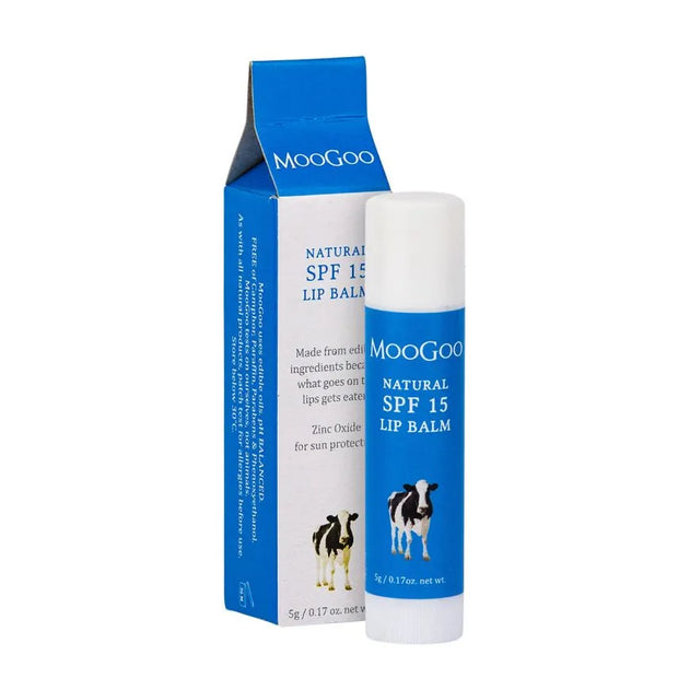 MooGoo Lip Balm Edible SPF15 5g