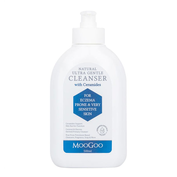 Moogoo Cleanser Natural Ultra Gentle With Ceramines 500ml