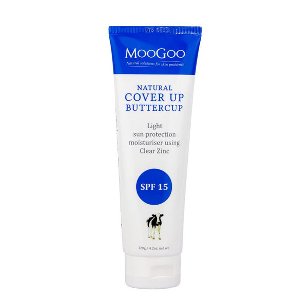 MooGoo Coverup Buttercup Moisturiser SPF15 120g