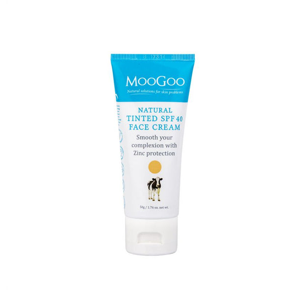 Moogoo Face Cream SPF 40 Tinted 50g