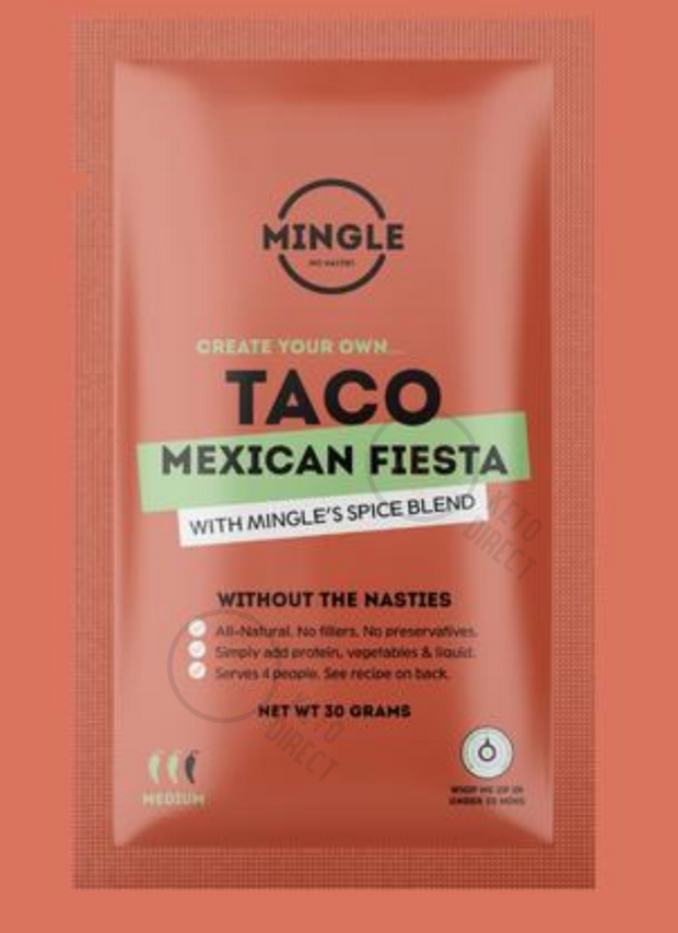 MINGLE Natural Seasoning Taco Mexican Fiesta 30g