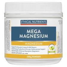 Mzorb Mega Magnesium 200g Powder Citrus Ethical Nutrients - Broome Natural Wellness