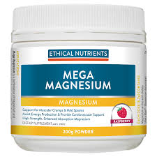 Mzorb Mega Magnesium 200g Raspberry Powder - Broome Natural Wellness