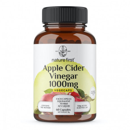 Apple Cider Vinegar Capsules 60C Natures First - Broome Natural Wellness