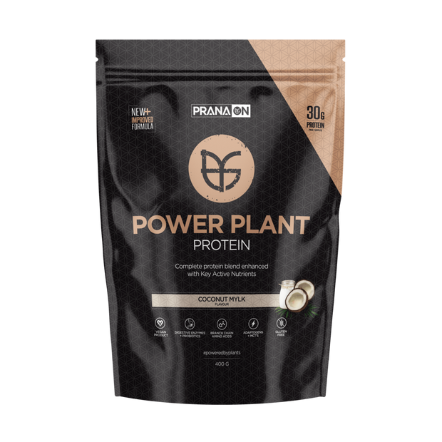 Power Plant Protein Coconut Mylk 400g PranaOn - Broome Natural Wellness