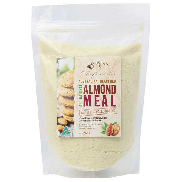 All Natural Almond Meal 400g Chefs Choice - health foods australia