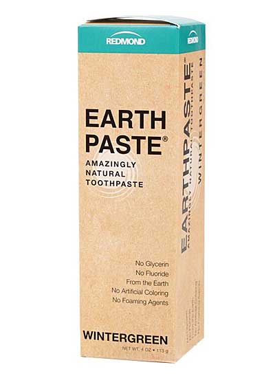 Wintergreen Toothpaste 113g Redmond Earthpaste