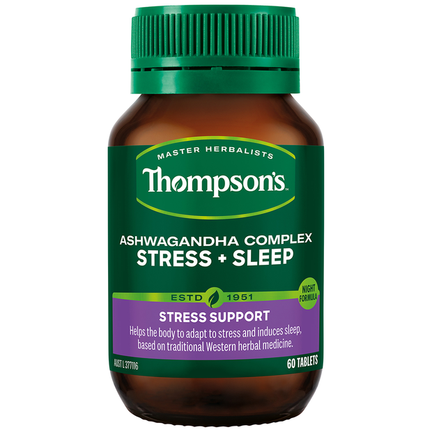 Ashwagandha Complex Stress + Sleep 60T Thompsons