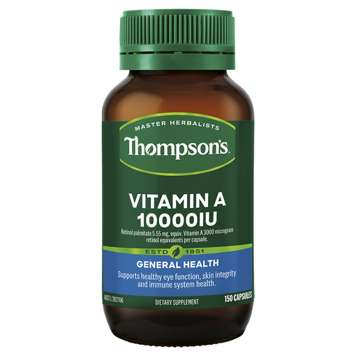 Vitamin A 10,000iu 150C Thompsons