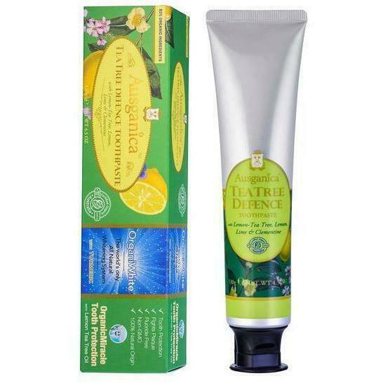 Ausganica Tea Tree Defense Toothpaste 130g - herbal medicine australia
