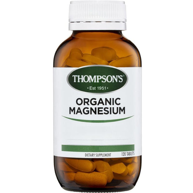 Magnesium Organic 120T Thompsons