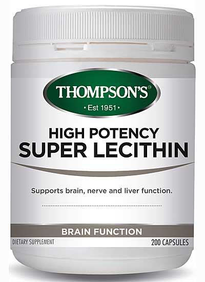 Lecithin Super High Protency 200C Thompsons