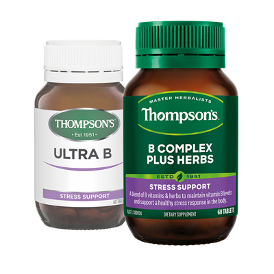 B Complex Plus Herbs 60T Thompsons