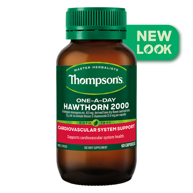 Hawthorn 2000mg One-A-day 60C Thompsons