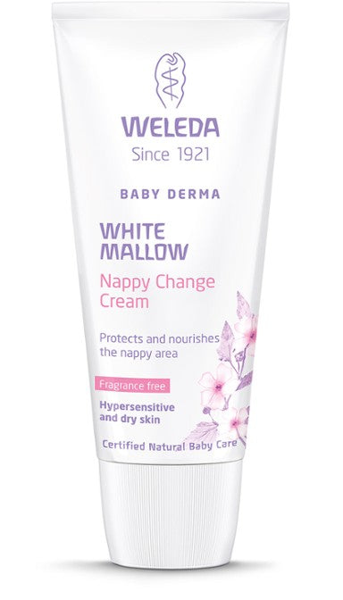 Nappy Change White Mallow Cream 50ml Weleda - Broome Natural Wellness