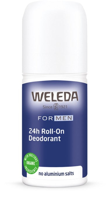 Mens 24hr Roll On Deodorant 50ml Weleda - Broome Natural Wellness