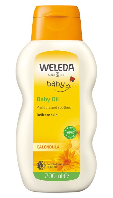 Baby Oil Calendula 200ml Weleda